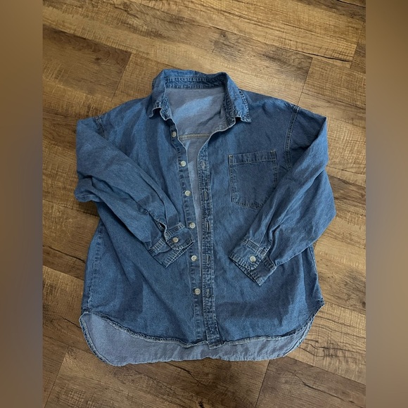 Denim button down - Picture 2 of 3